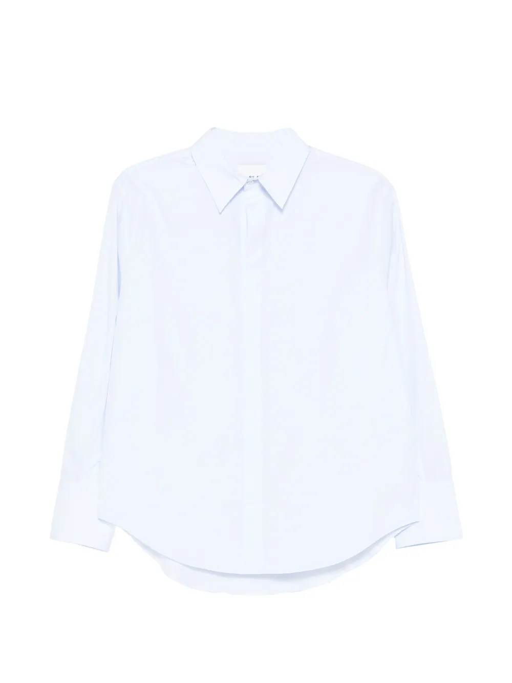 SA SU PHI light blue cotton blouse