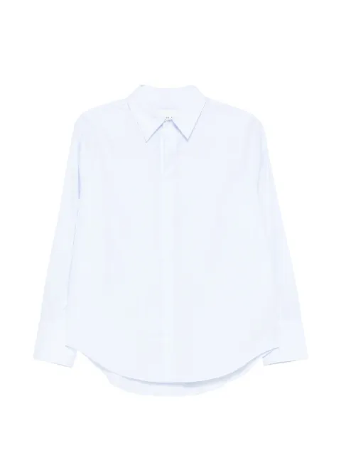 SA SU PHI 라이트 블루 코튼 블라우스