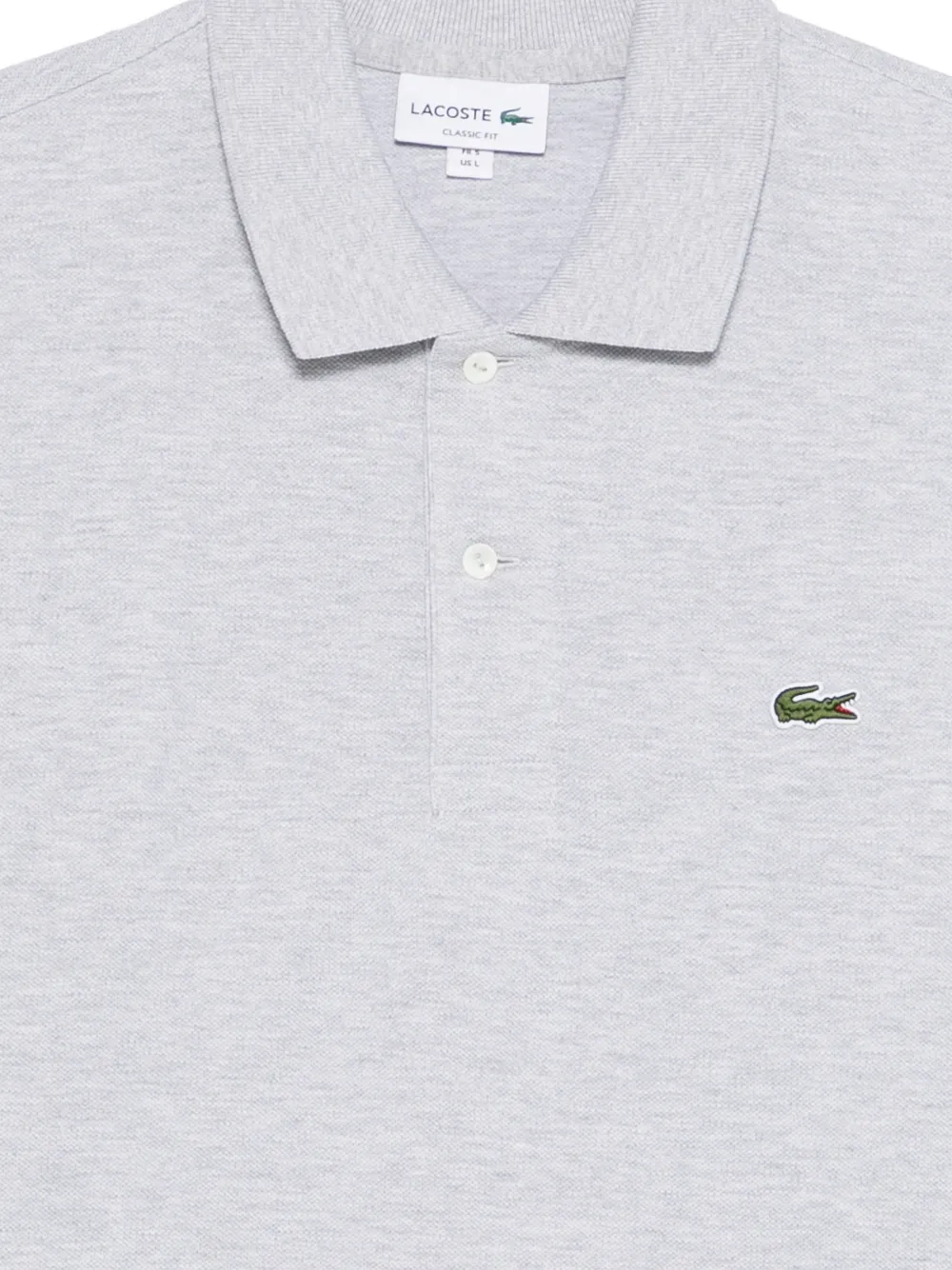 Lacoste Poloshirt met logo Grijs