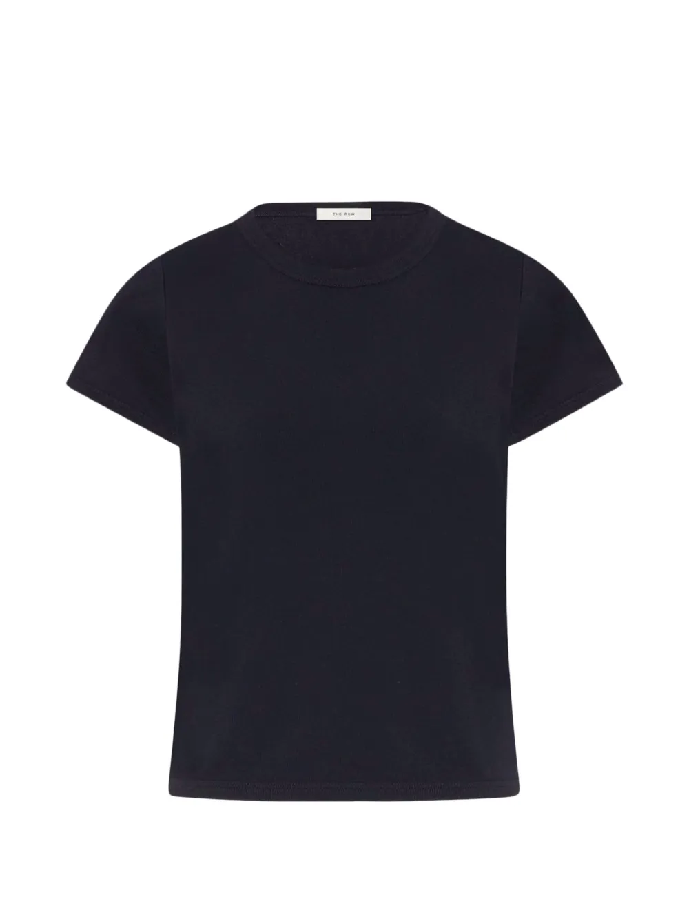 The Row Torya Ribbed T-shirt In Black