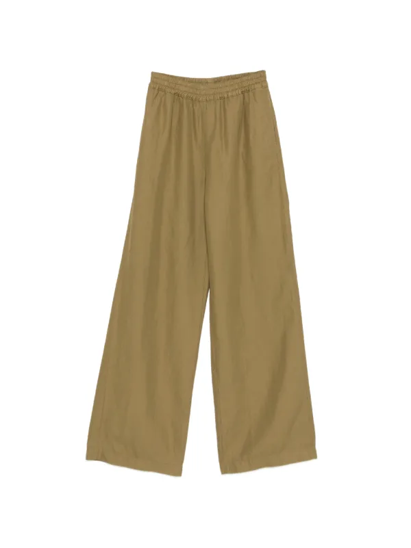 ASPESI Elasticated-waist Trousers in Green