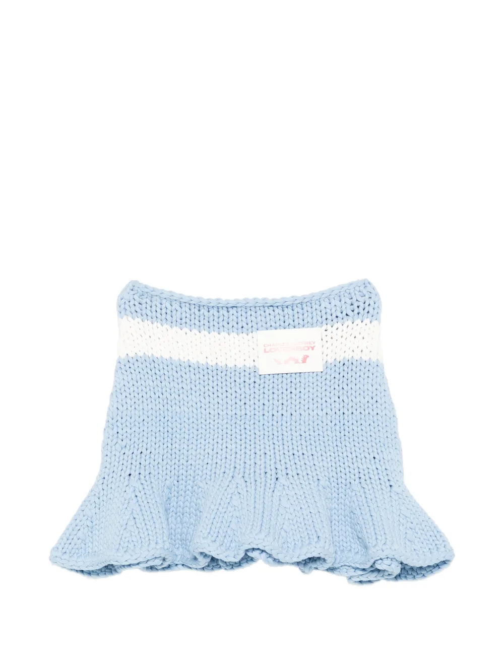  Charles Jeffrey Loverboy Dolly Mini Skirt - Blue 