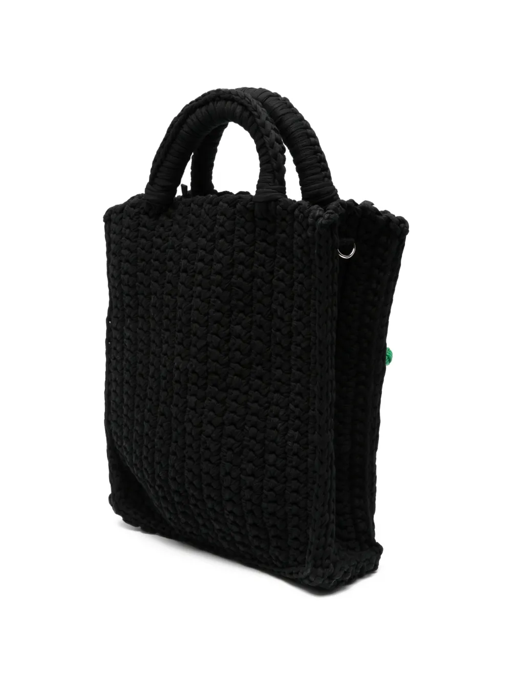 Charles Jeffrey Loverboy Grote shopper met appel bedel Zwart