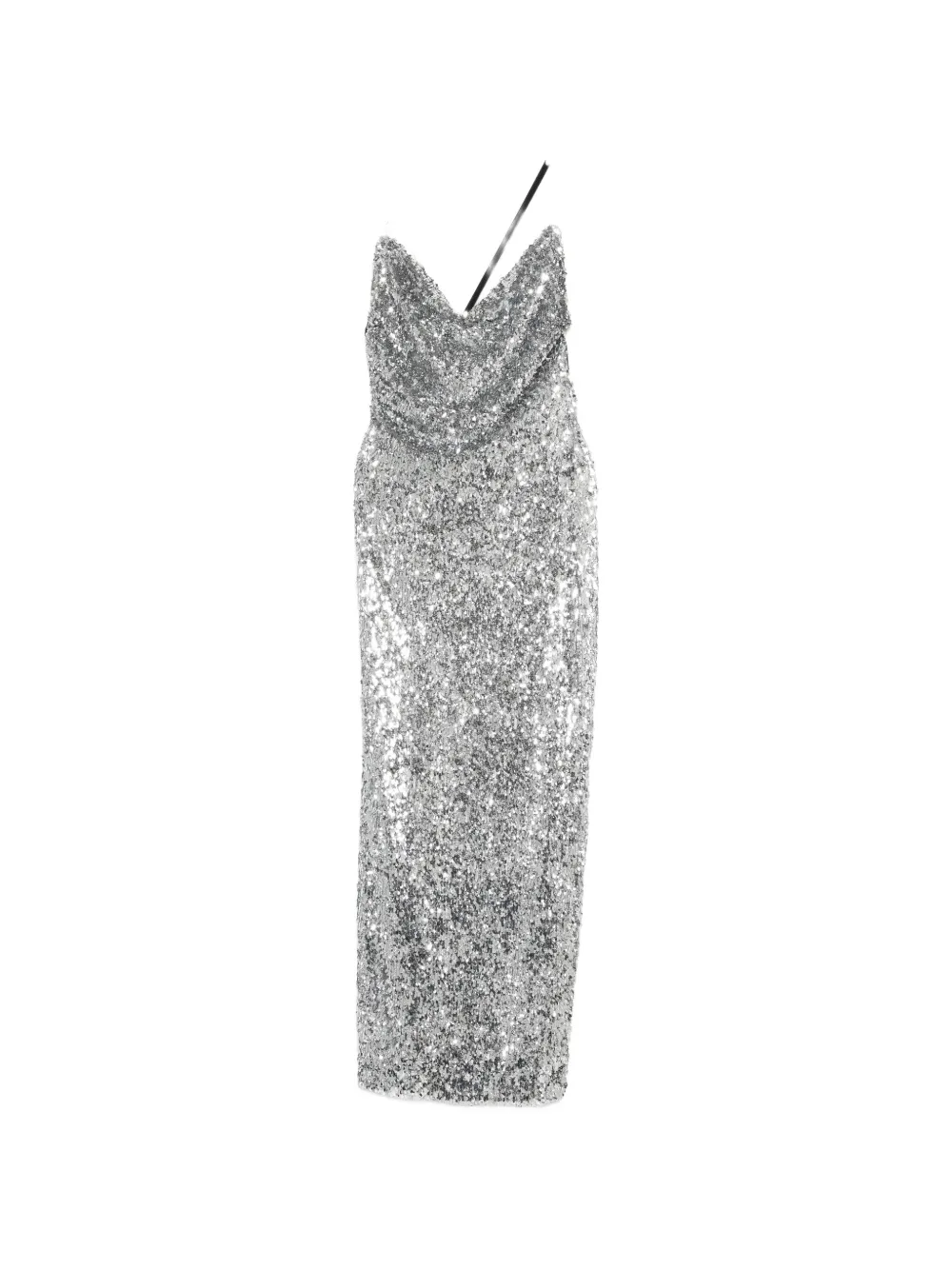 Coperni sequin-embellished maxi dress - Argento
