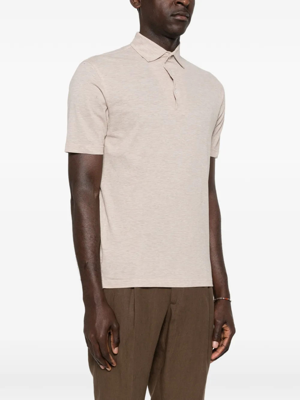  Barba Polo Shirt - Neutrals 