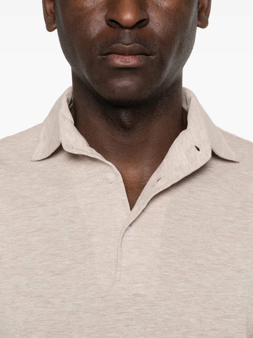 Barba Poloshirt Beige