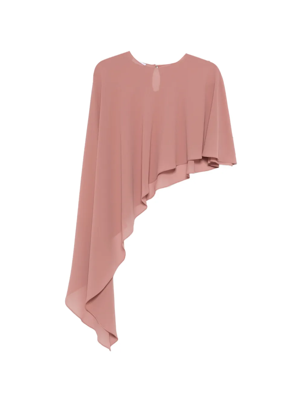 Patrizia Pepe Asymmetrischer Poncho - Rosa