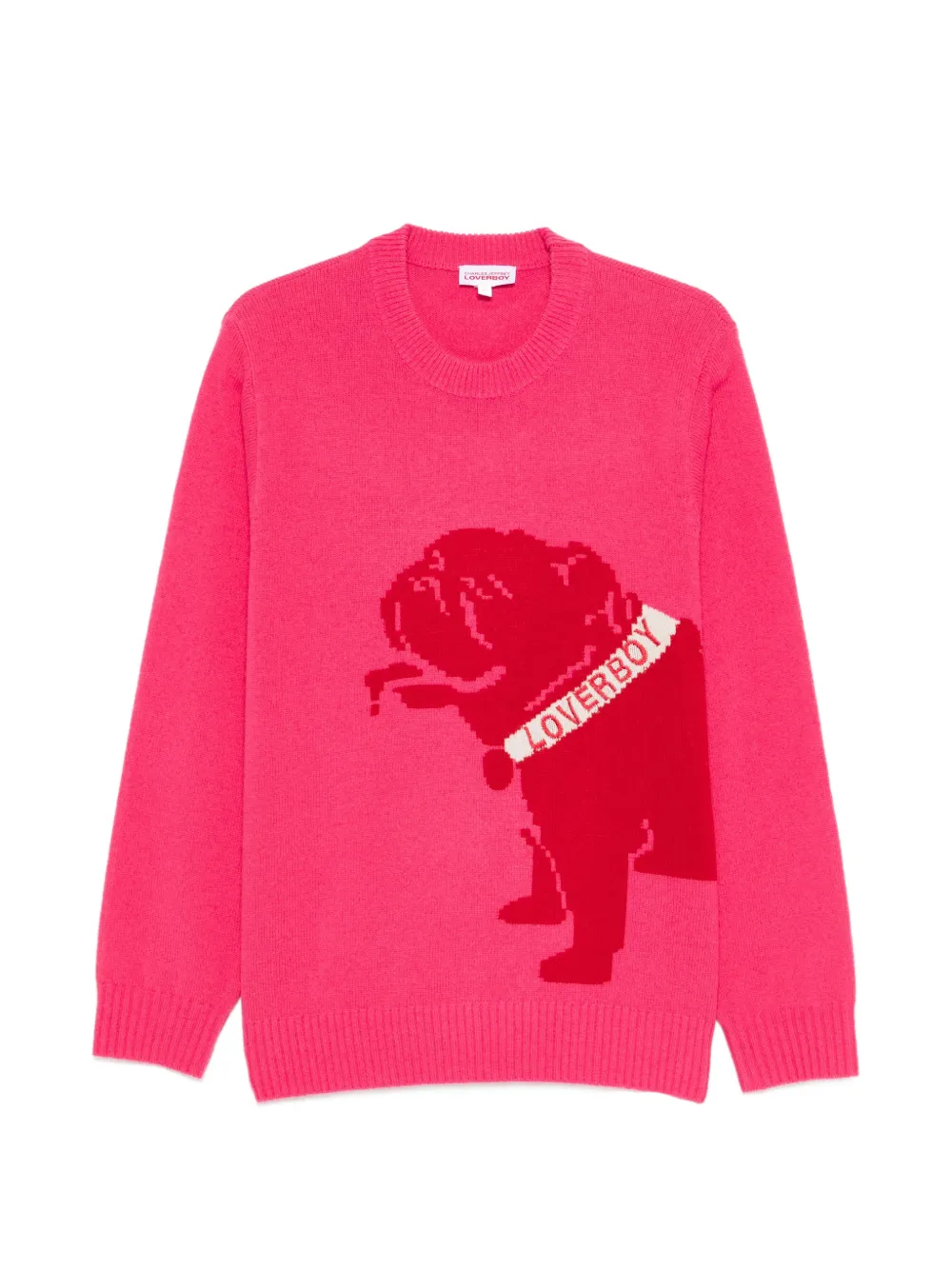 Charles Jeffrey Loverboy long-sleeve sweater - Rosa