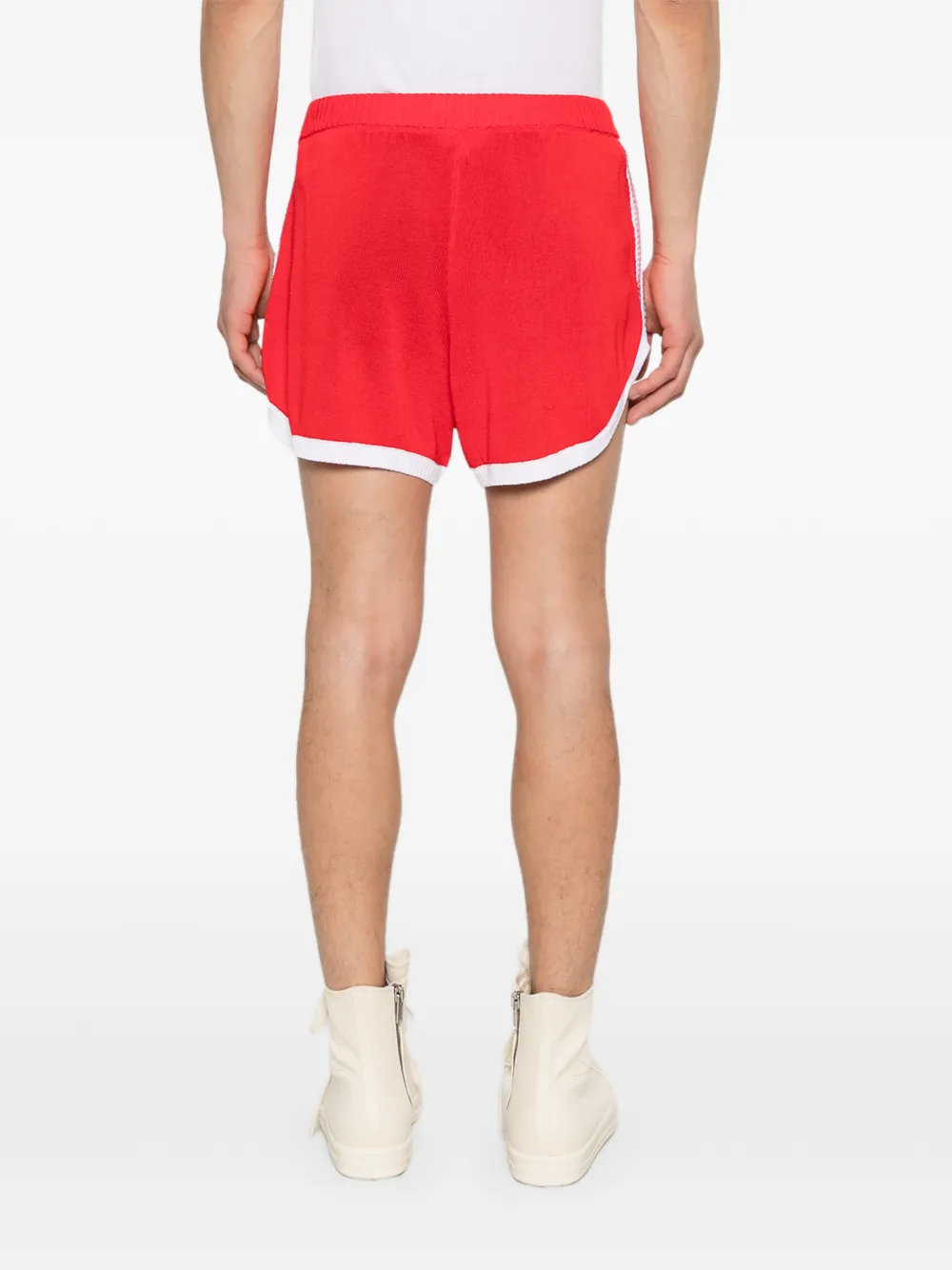 Charles Jeffrey Loverboy Shorts met logodetail Rood