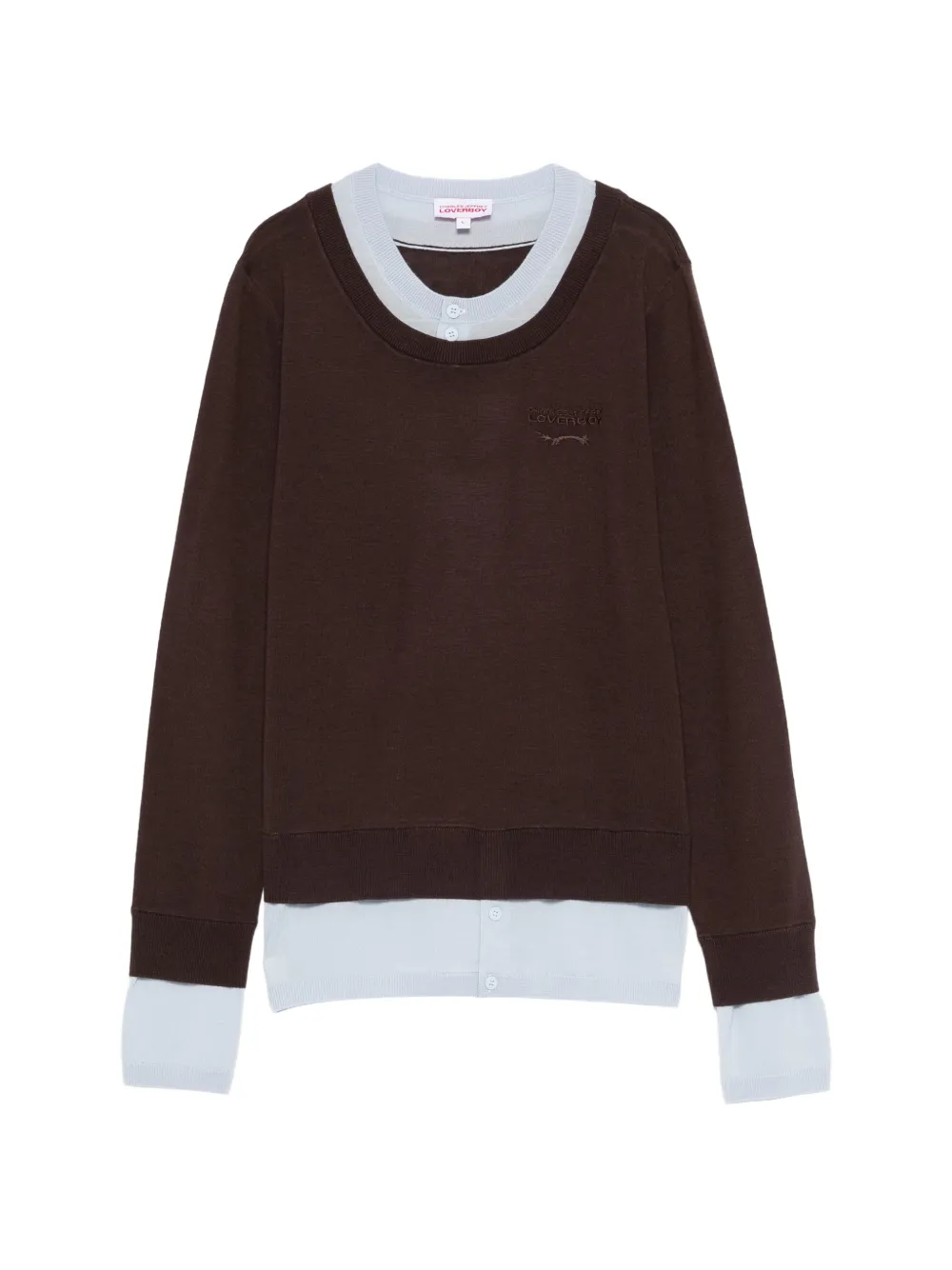 Charles Jeffrey Loverboy Double Soft sweater - Marrone