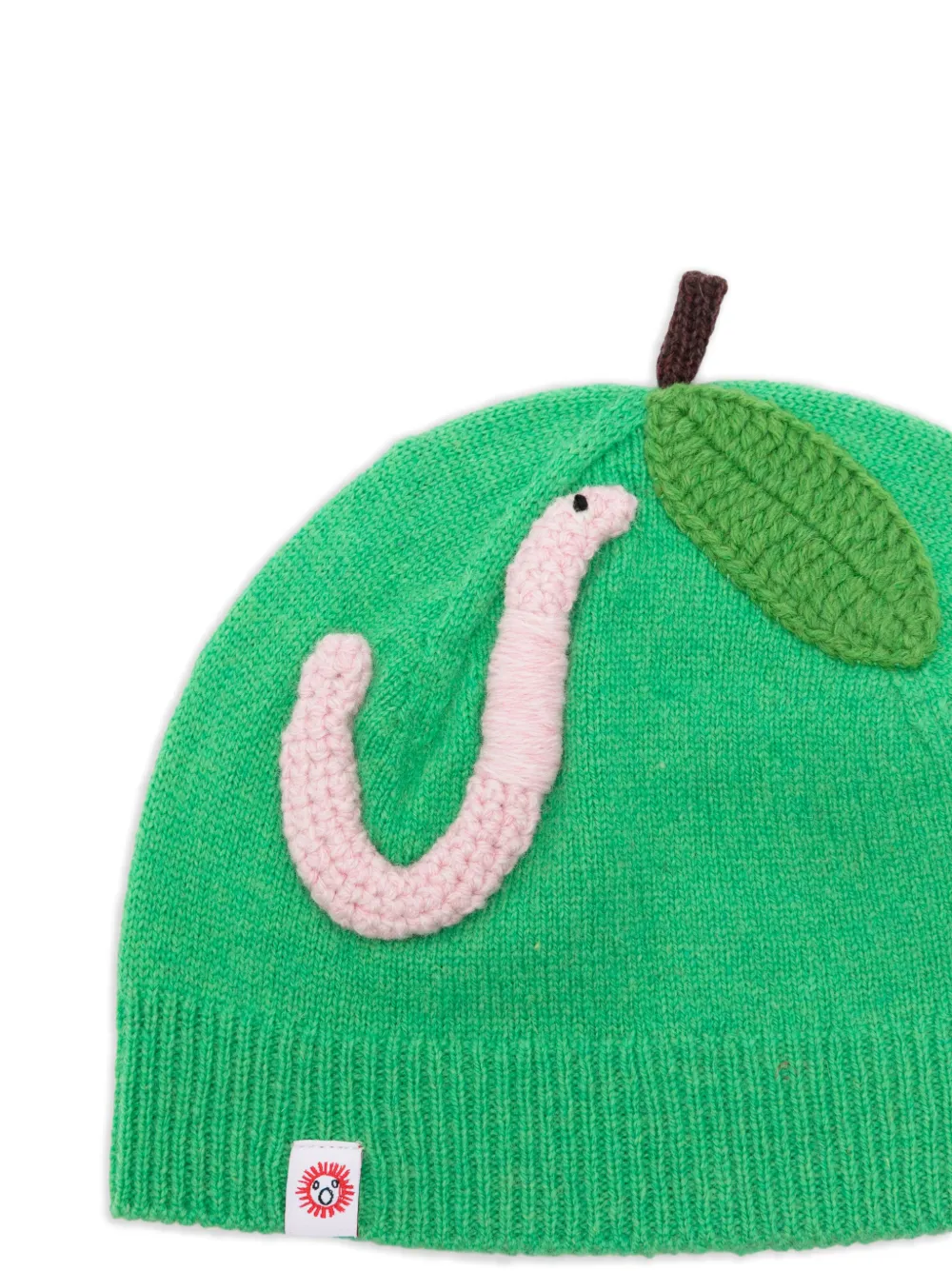  Charles Jeffrey Loverboy Apple Beanie Cap - Green 