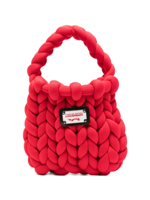 Charles Jeffrey Loverboy mini Marshmallow tote bag