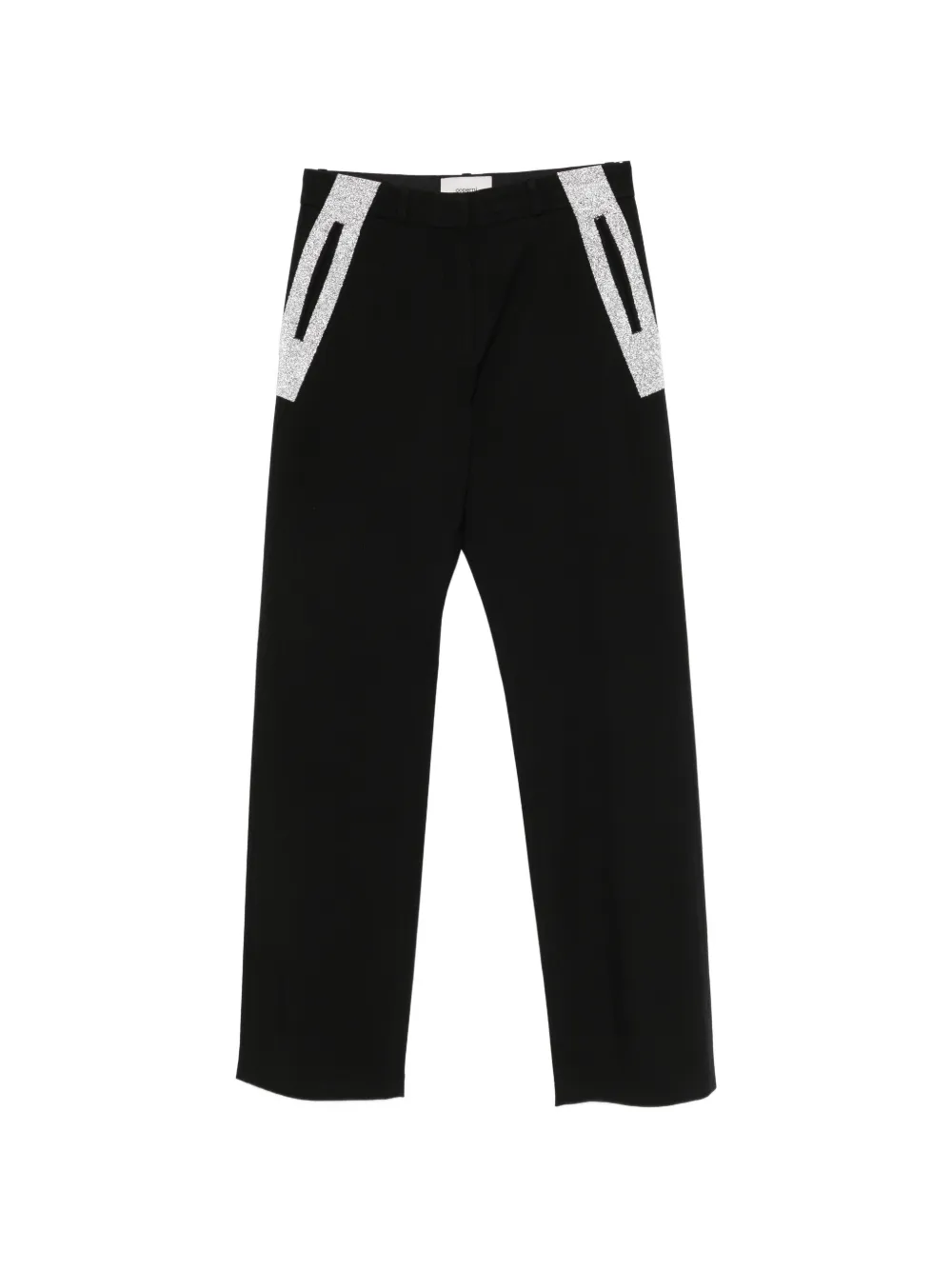 Coperni taped tailored trousers - Nero