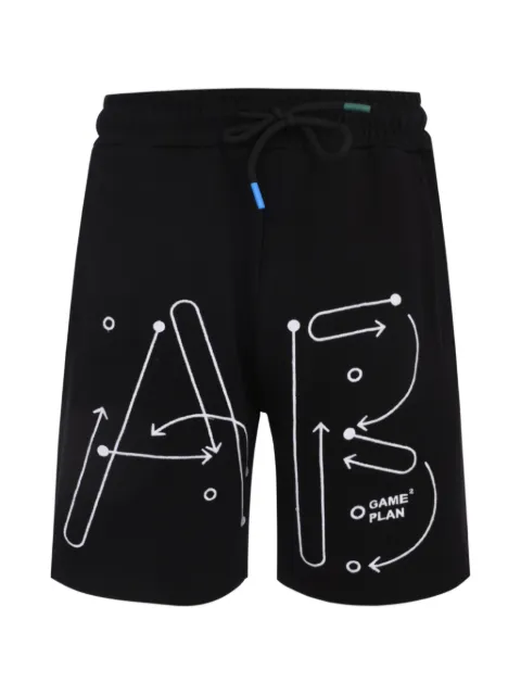 Mauna Kea printed track shorts 