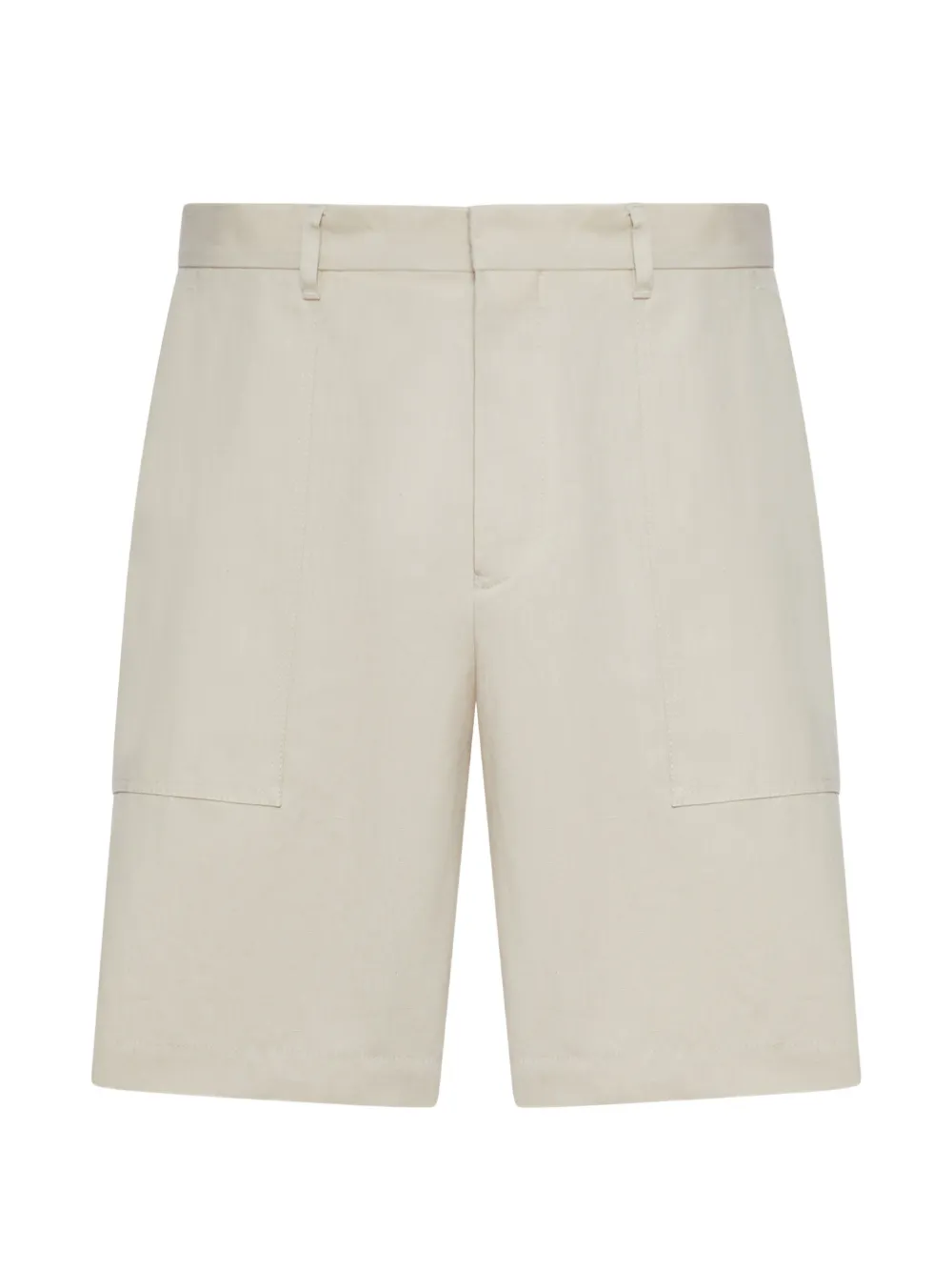 Lardini flap-pockets shorts - Toni neutri
