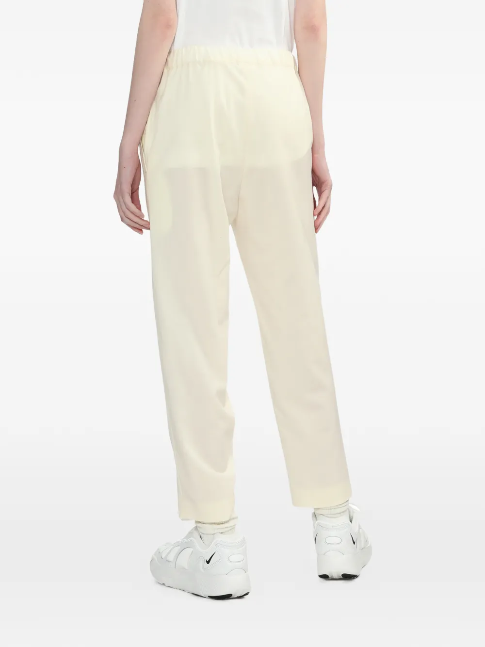  Comme Des Garçons Elasticated-waist Trousers - Neutrals 