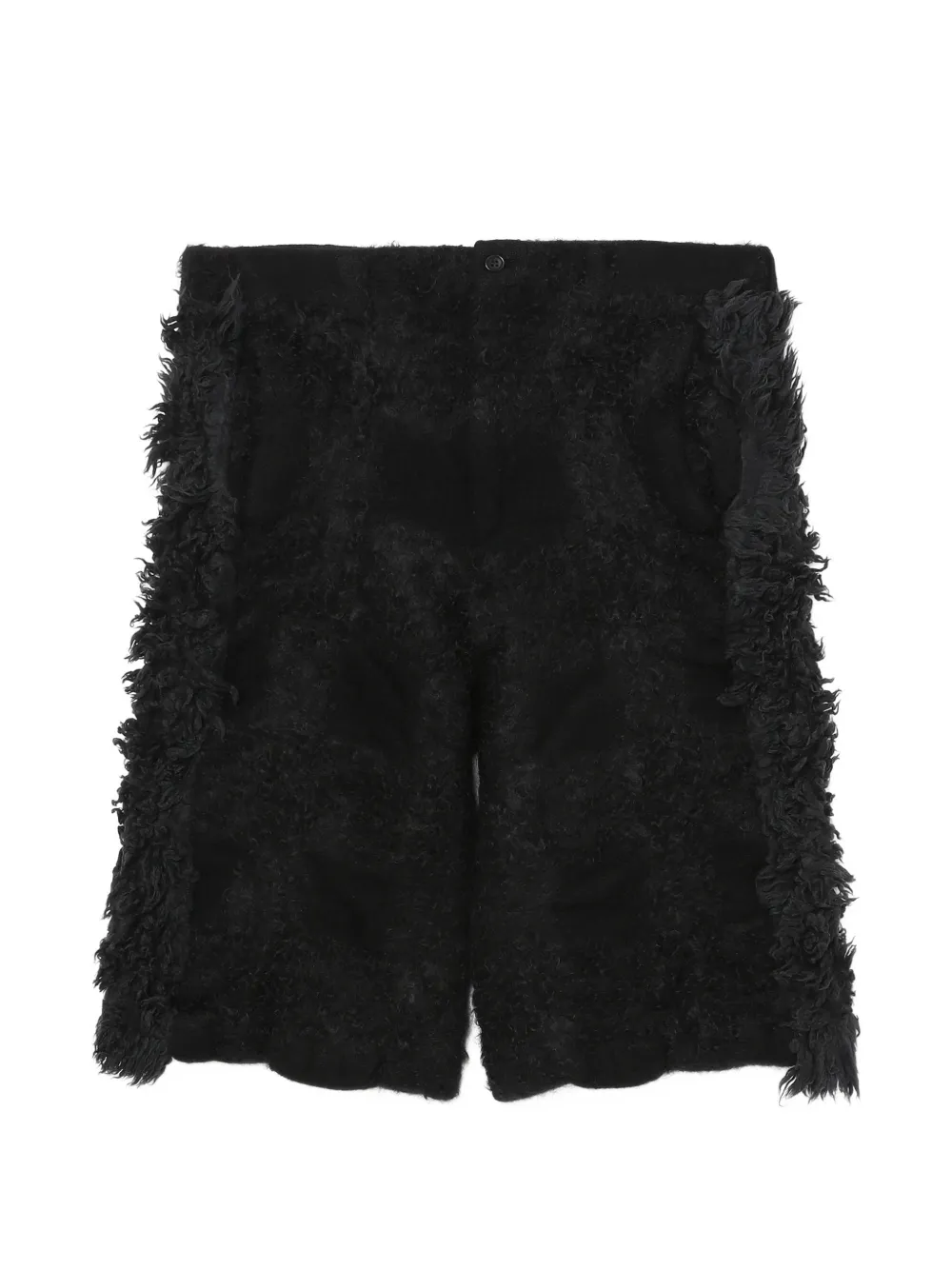 Comme des Garçons Homme Plus fringed shorts - Nero