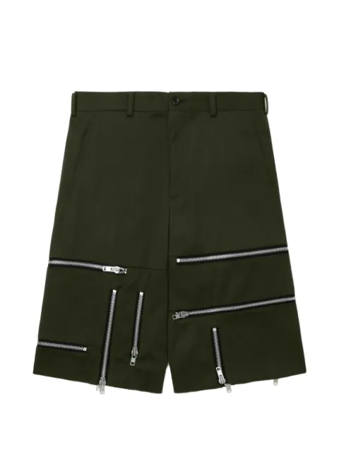 Comme des Garçons Homme Plus zipped shorts