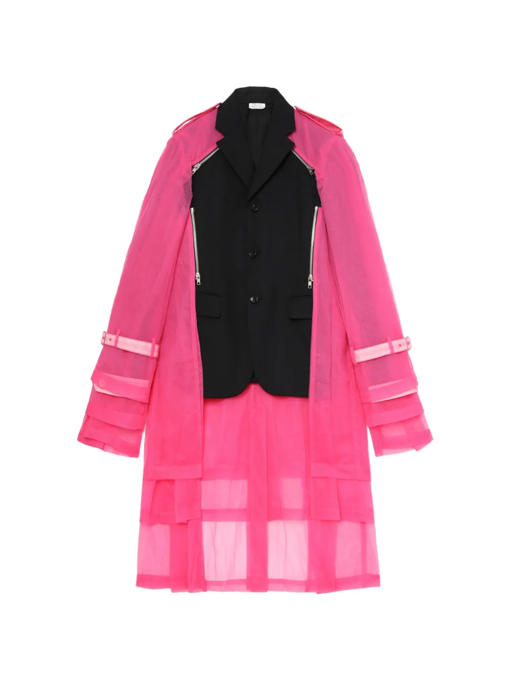 Comme des Garçons Homme Plus Cappotto con tasche - Nero