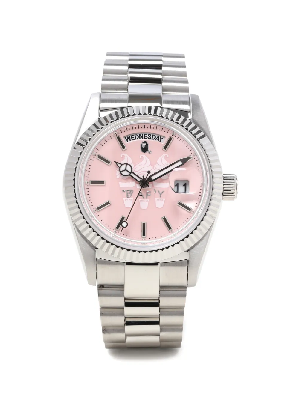 BAPY BY *A BATHING APE® Type 11 40mm watch - Rosa