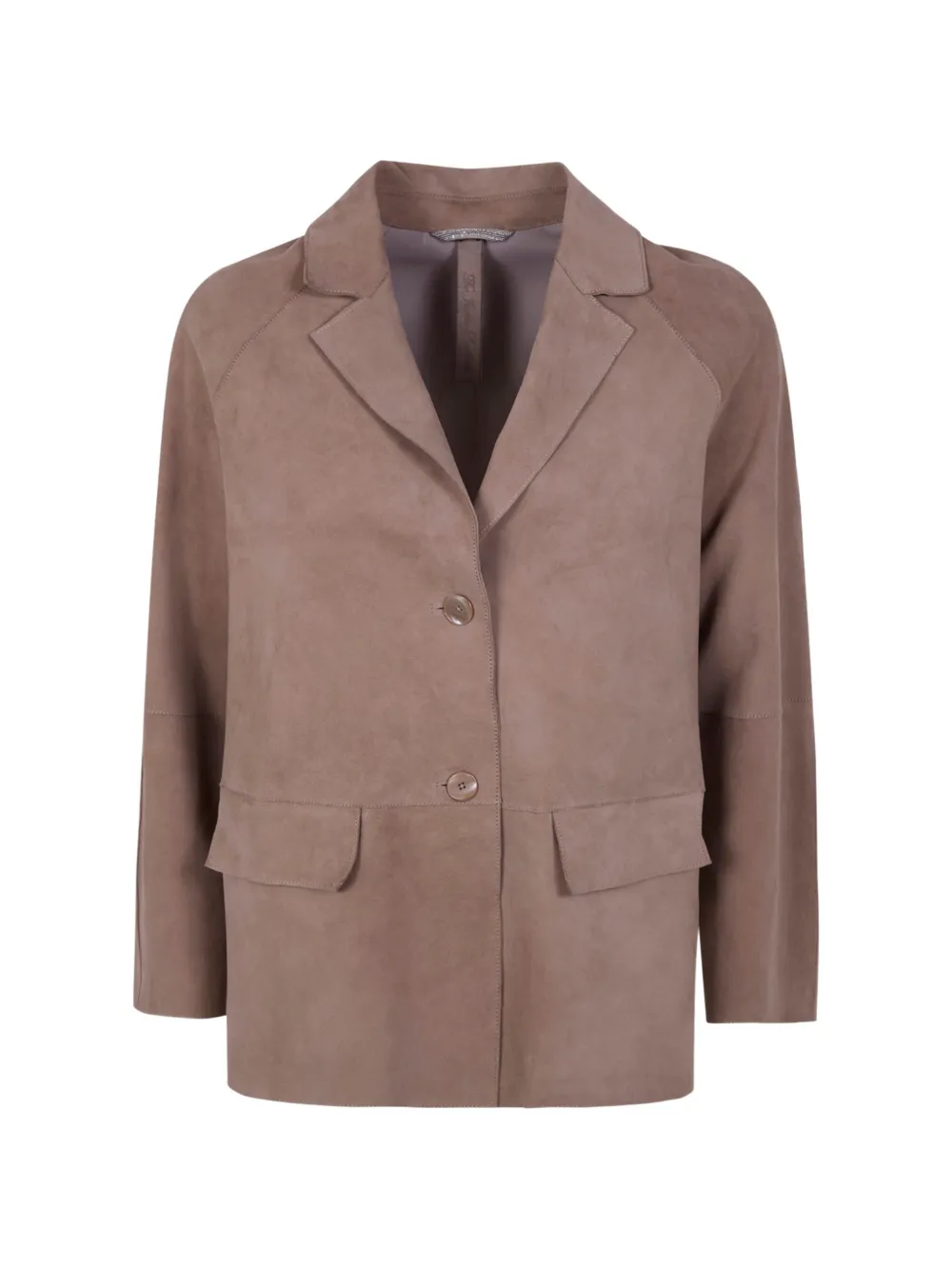 The Jackie Leathers brown leather jacket - Toni neutri