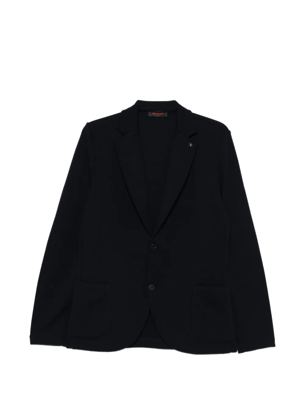 Gran Sasso patch-pocket wool blazer - Blu
