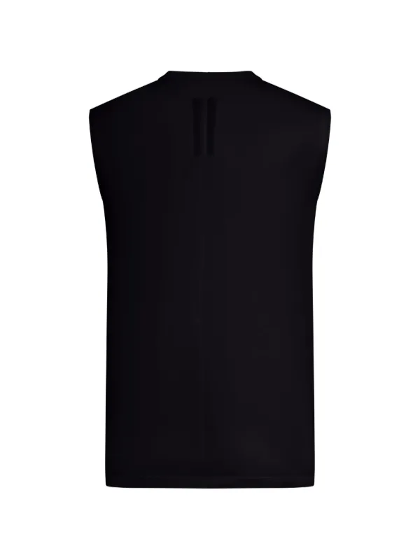 Rick Owens Printed Sleeveless Tank Top | Black | FARFETCH ZA