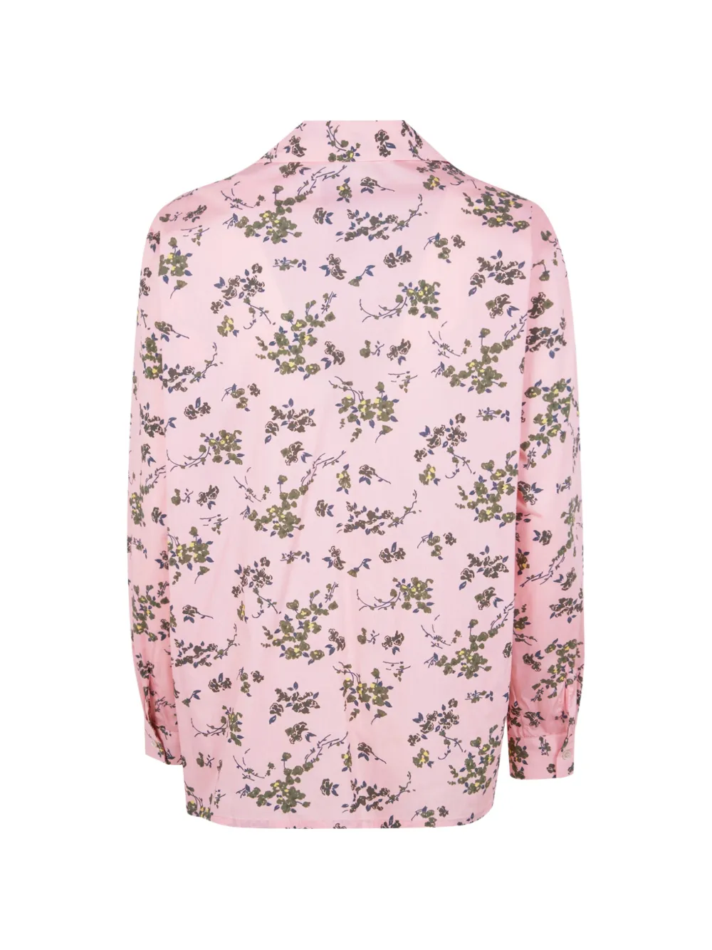 Laura Urbinati Blouse met bloemenprint Roze