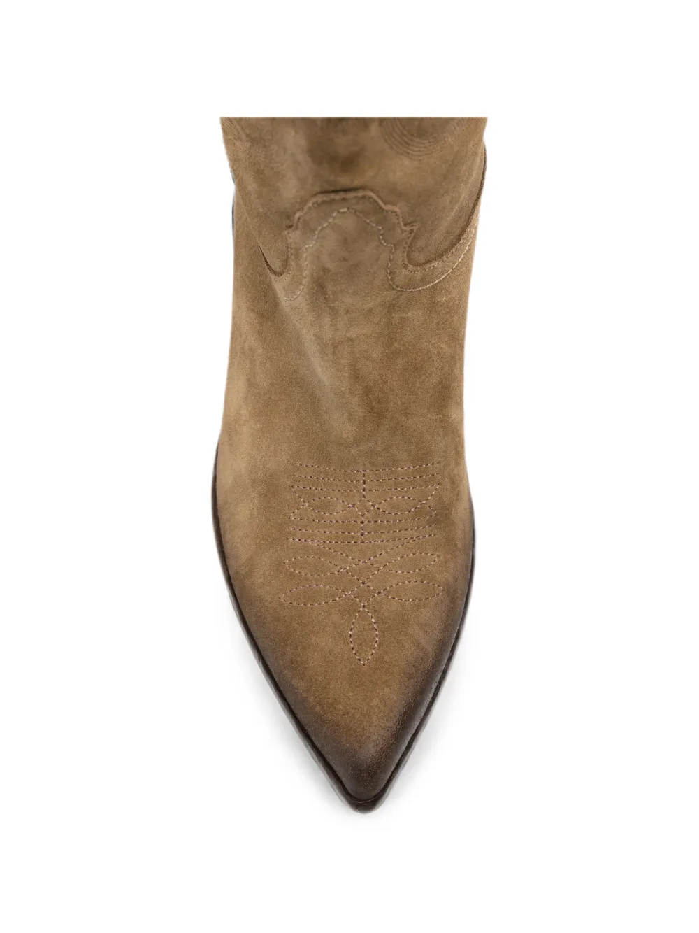 Elena Iachi embroidered pointed-toe boots Bruin