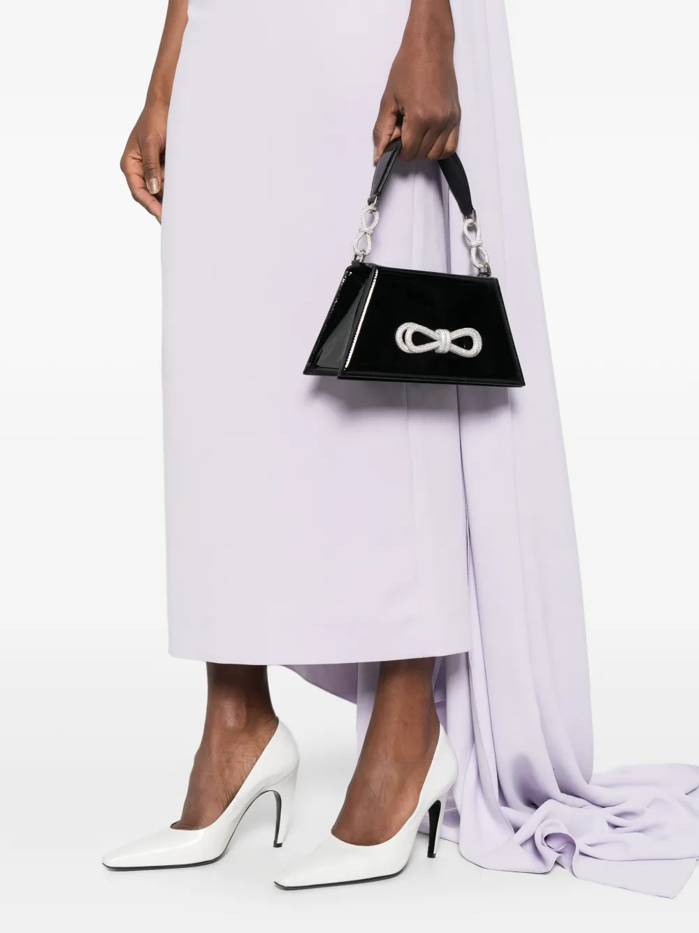 Medium Samantha Bow Detail Tote Bag