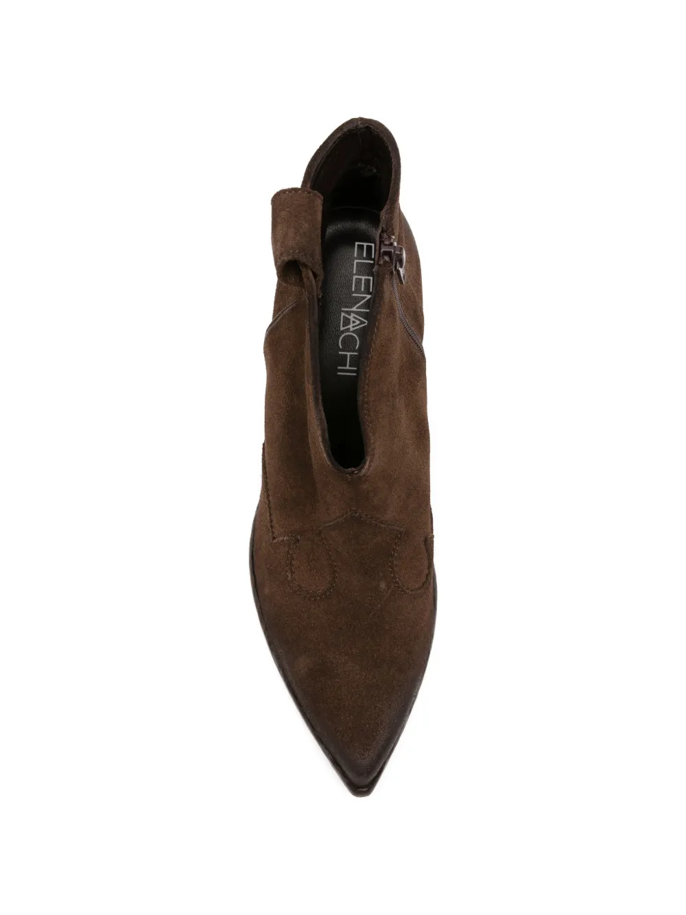 Elena Iachi Suède laarzen Bruin