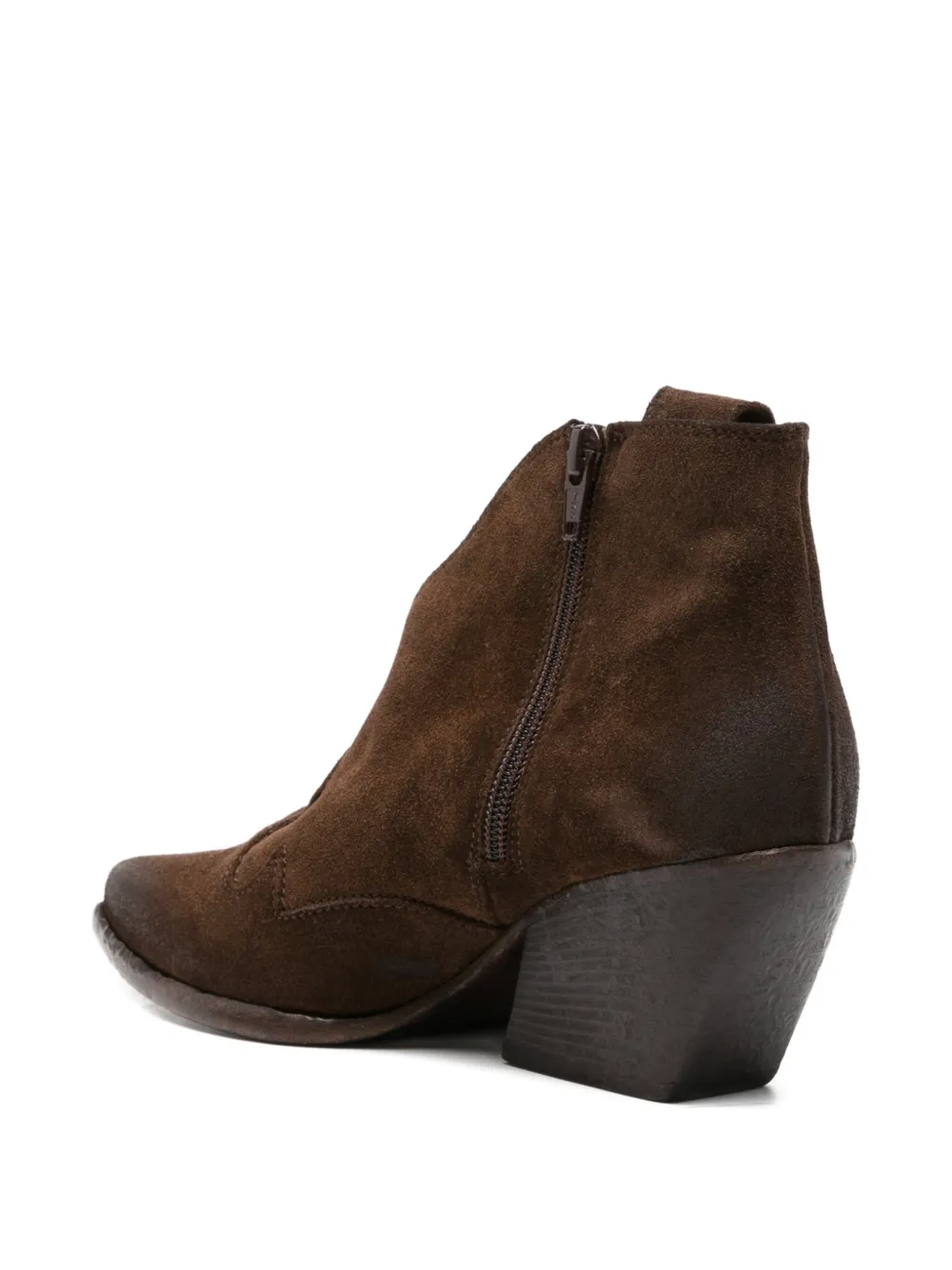 Elena Iachi Suède laarzen Bruin