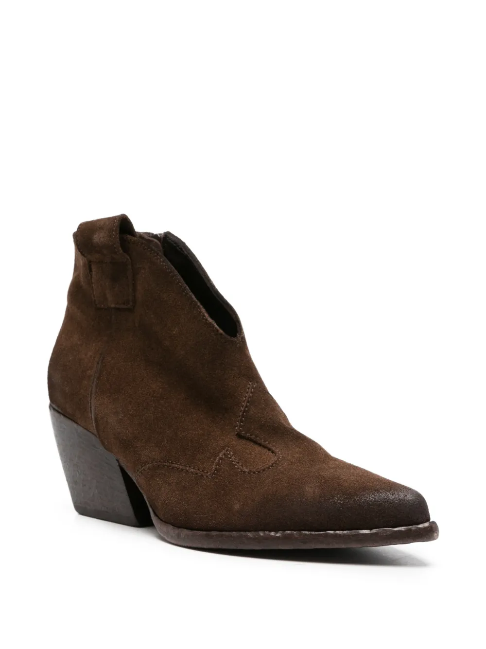  Elena Iachi Suede Boots - Brown 