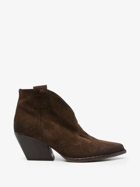 Elena Iachi suede boots