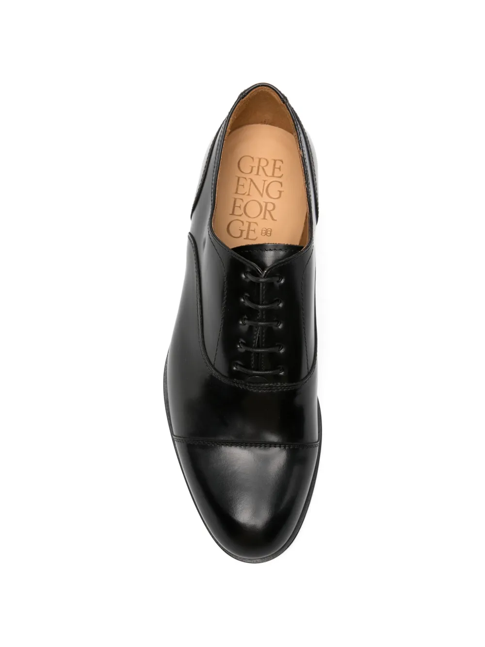 Green George Derby schoenen Zwart