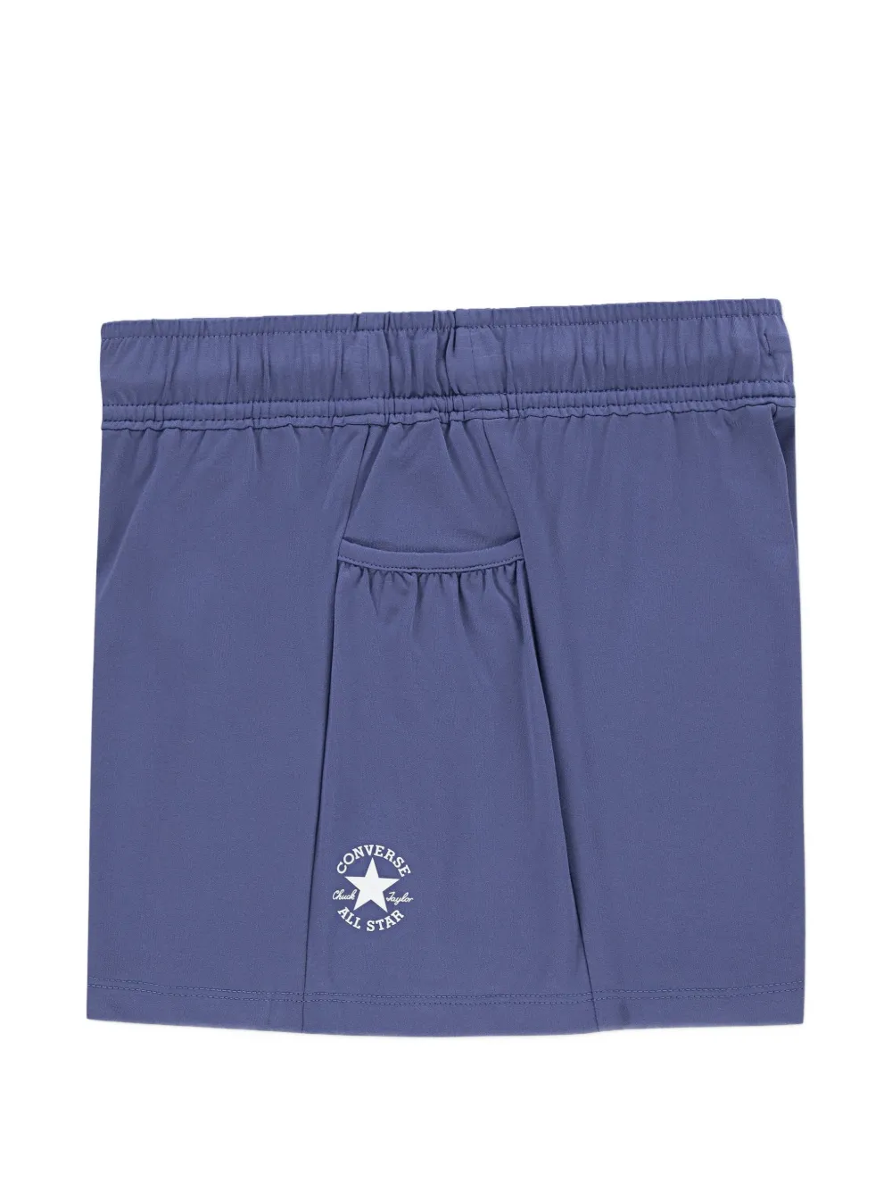 Converse Kids Shorts met trekkoordsluiting en logodetail Blauw