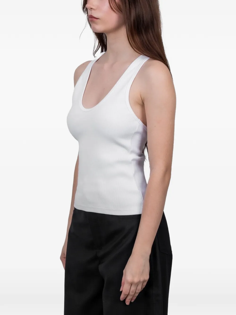 Séfr Top Con Cuello Redondo - Blanco 