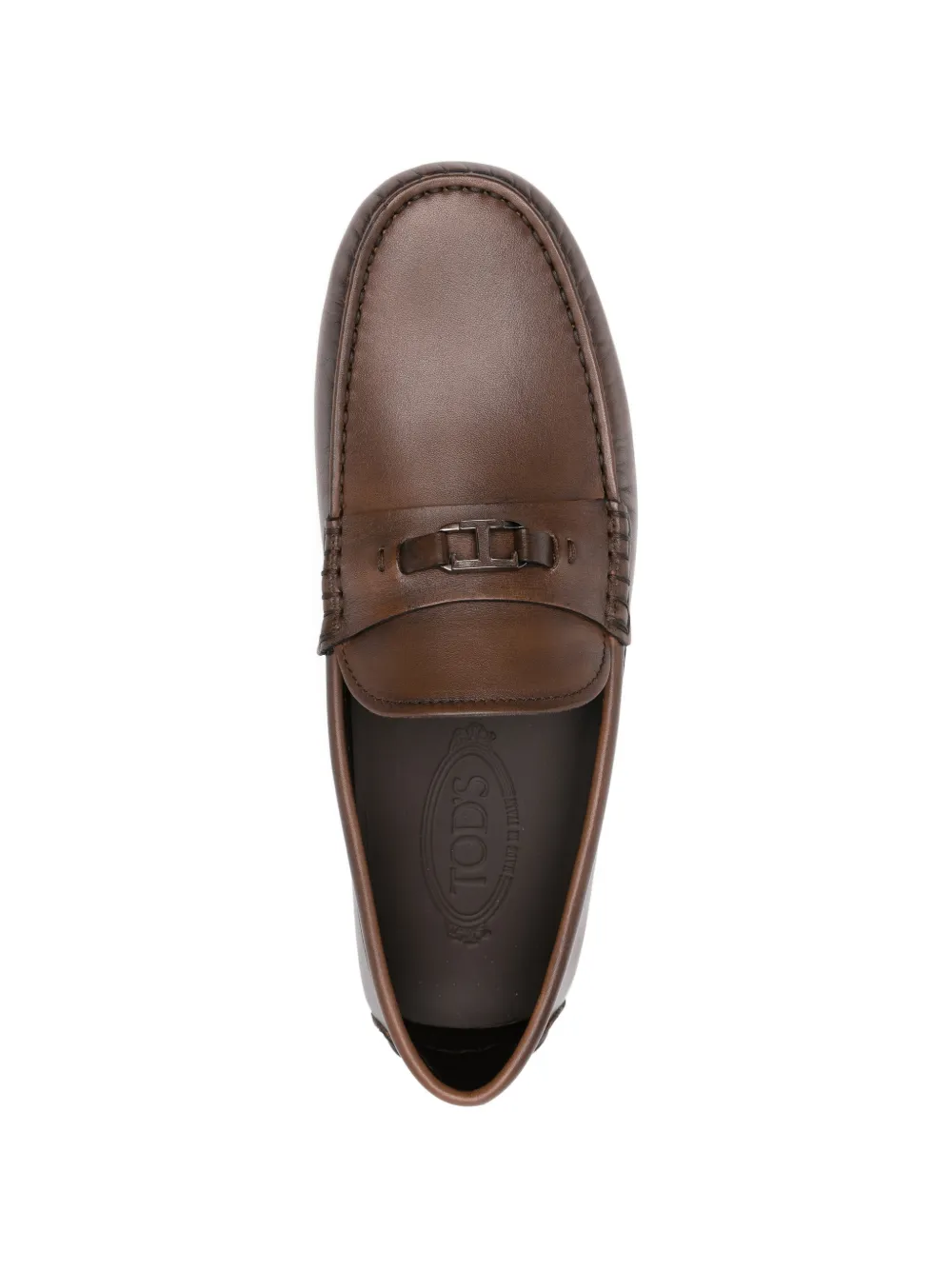 Tod's Leren loafers Bruin