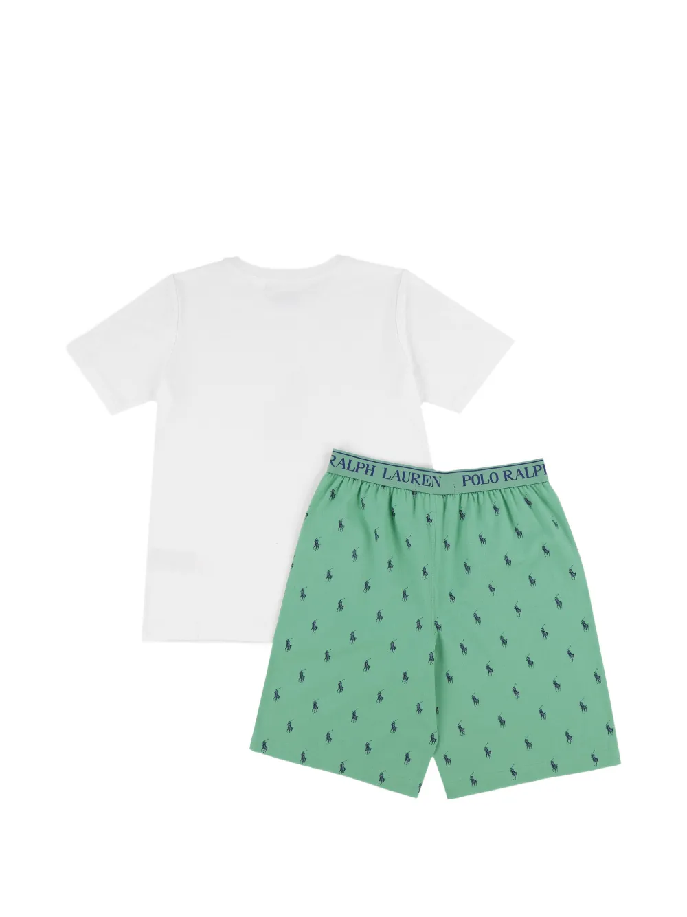  Polo Ralph Lauren Kids Logo-print Pyjama Set - White 