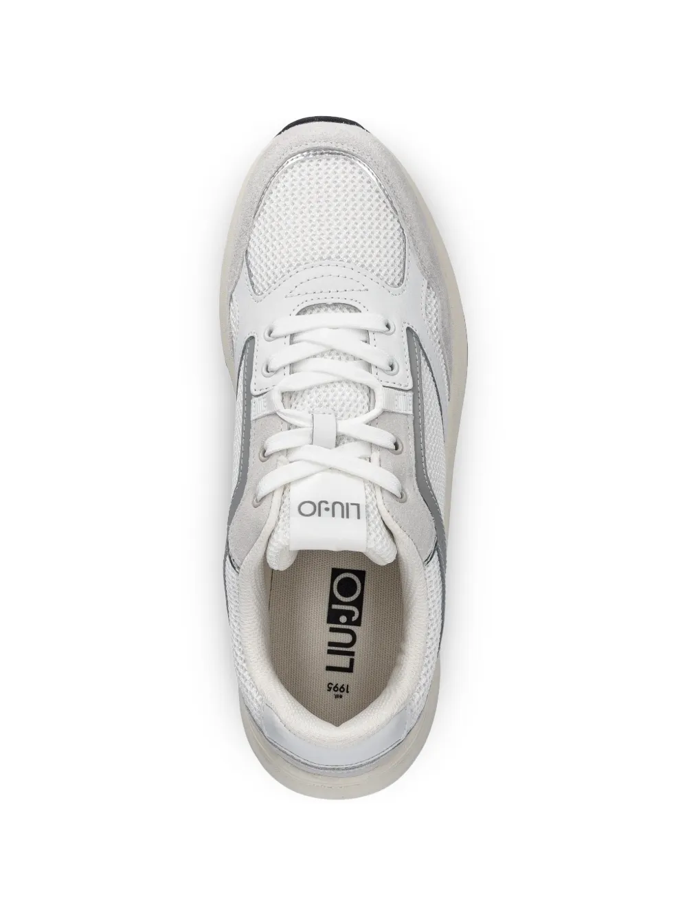 LIU JO Sneakers met mesh vlak Wit