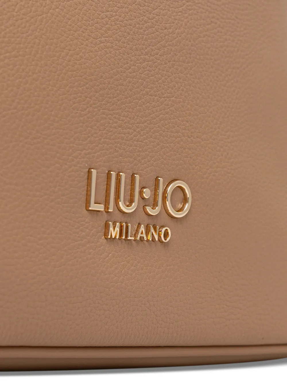LIU JO Shopper met logo Beige