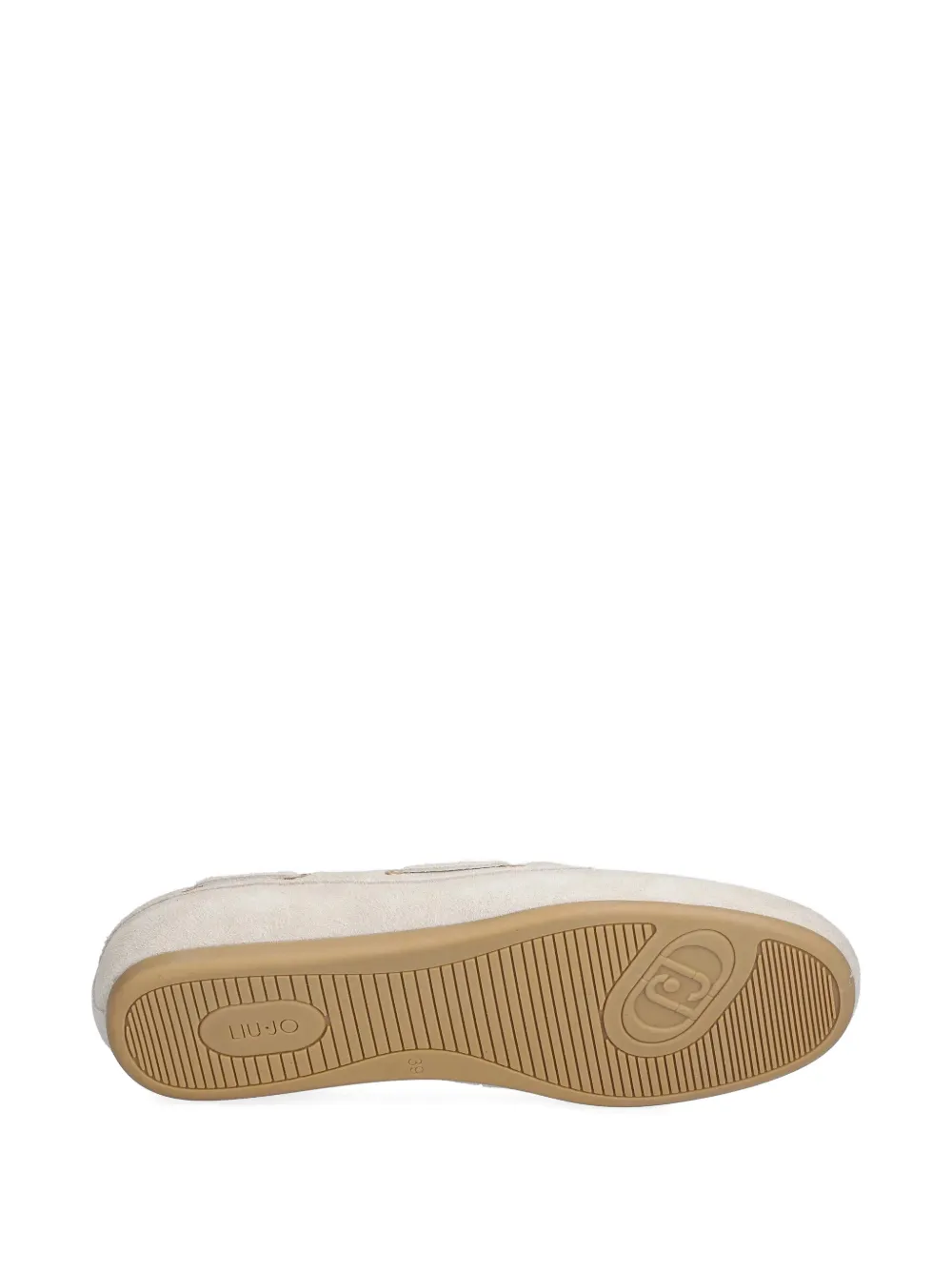 LIU JO Loafers met strikdetail Beige