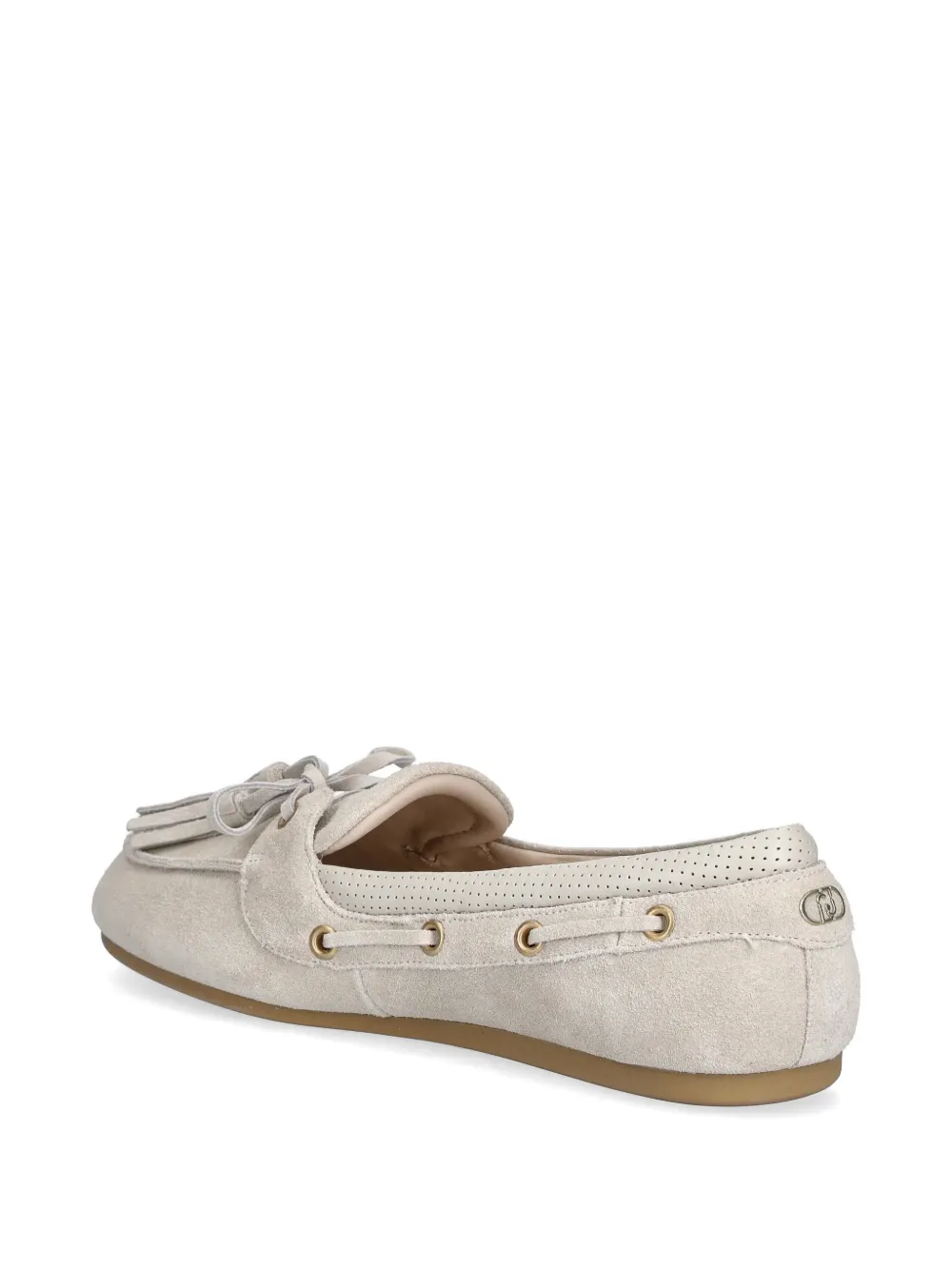 LIU JO Loafers met strikdetail Beige