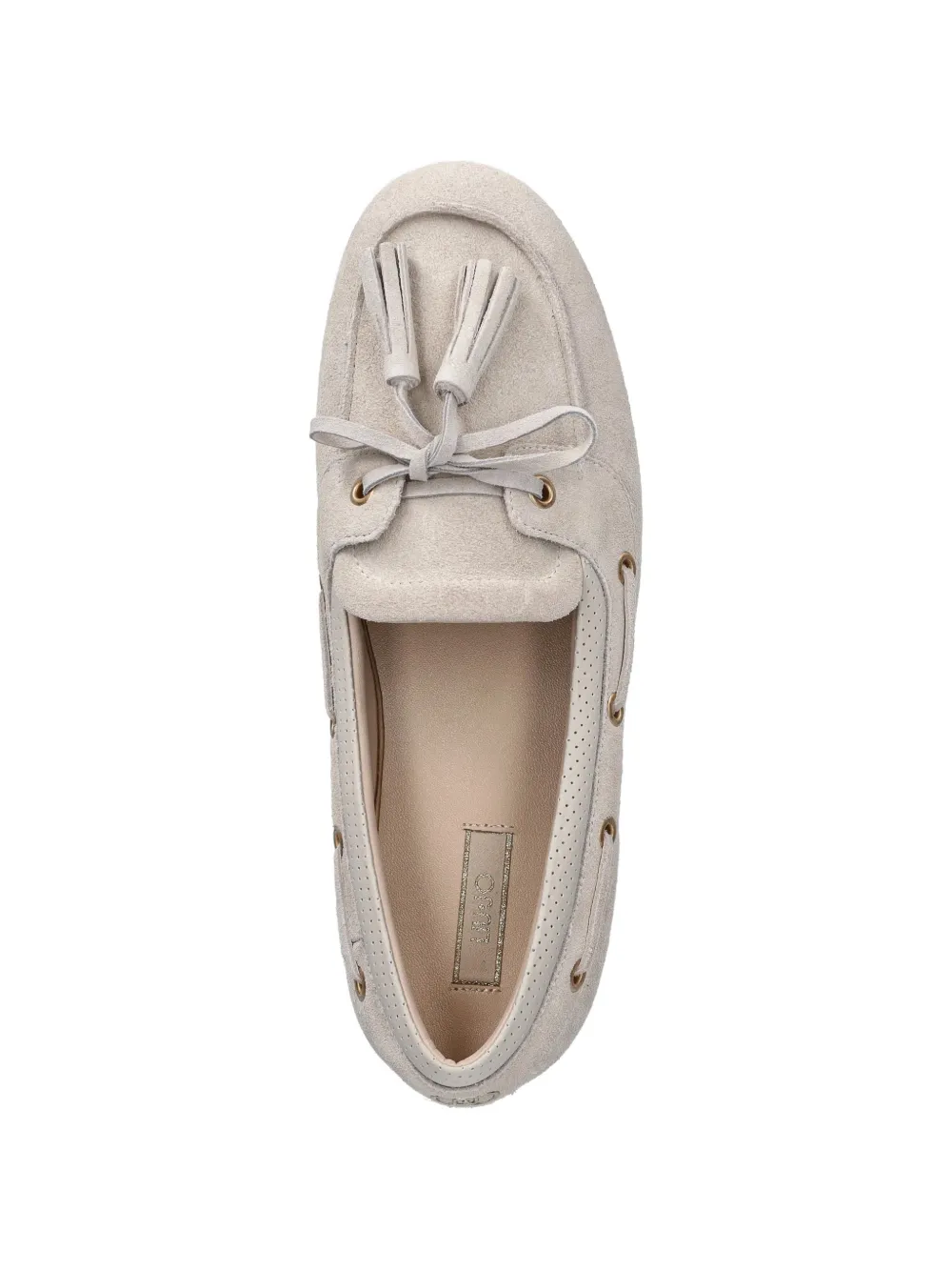 LIU JO Loafers met strikdetail Beige