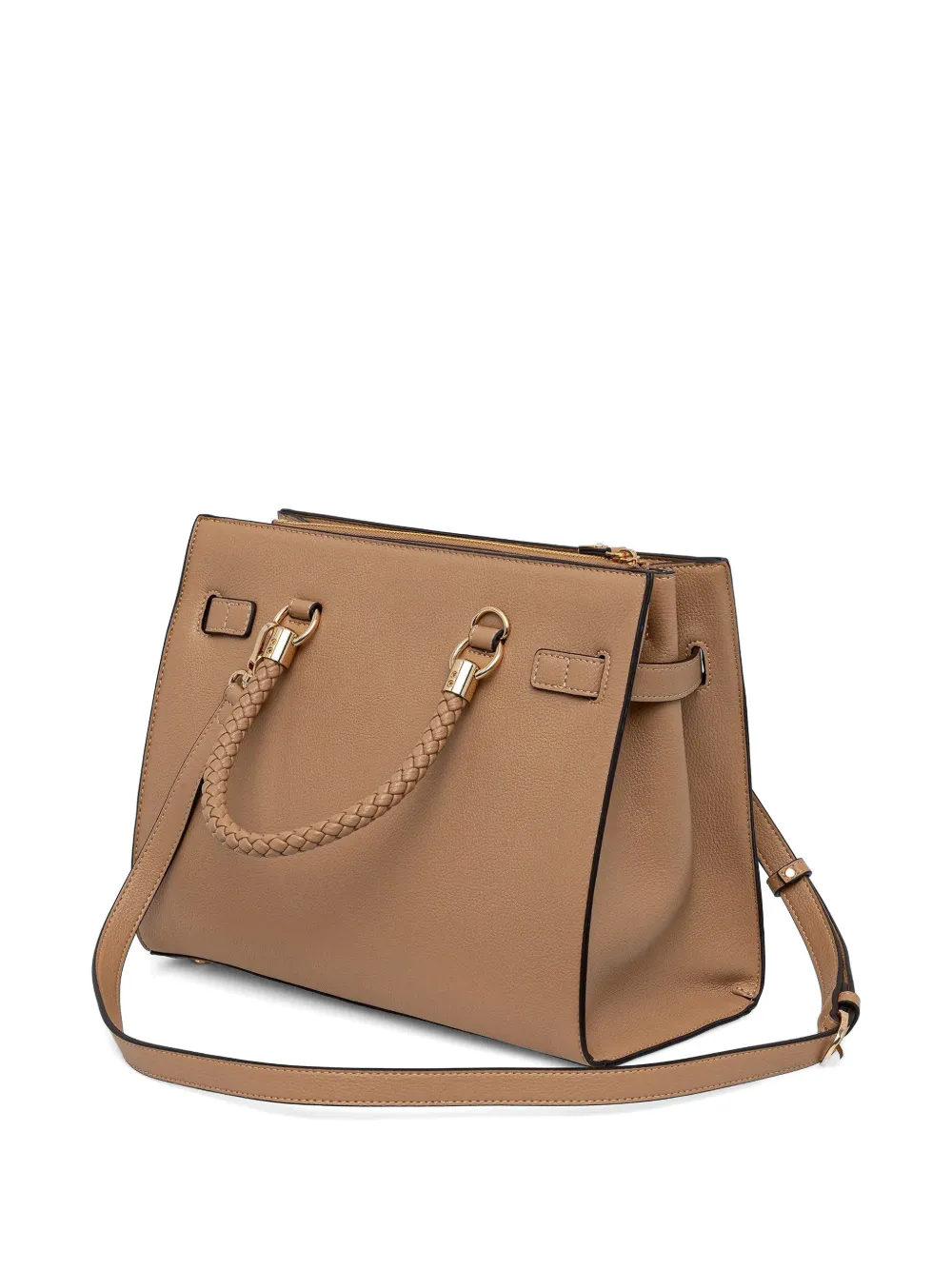  Liu Jo Braided Handle Tote Bag - Neutrals 