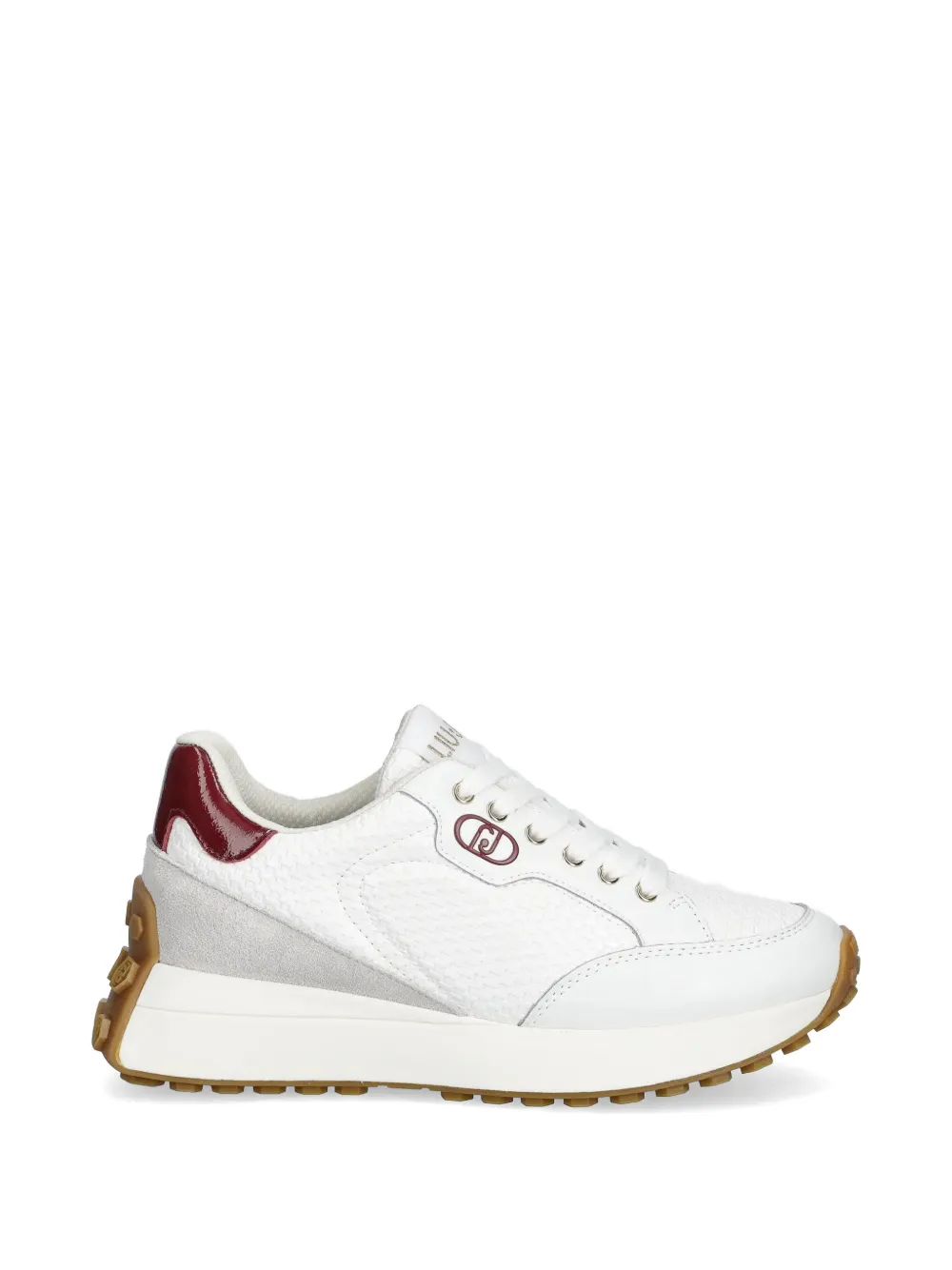 LIU JO logo-detail sneakers - Bianco