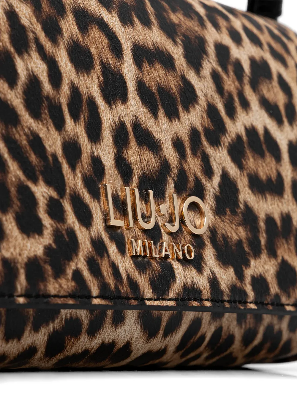 LIU JO Crossbodytas met luipaardprint Beige