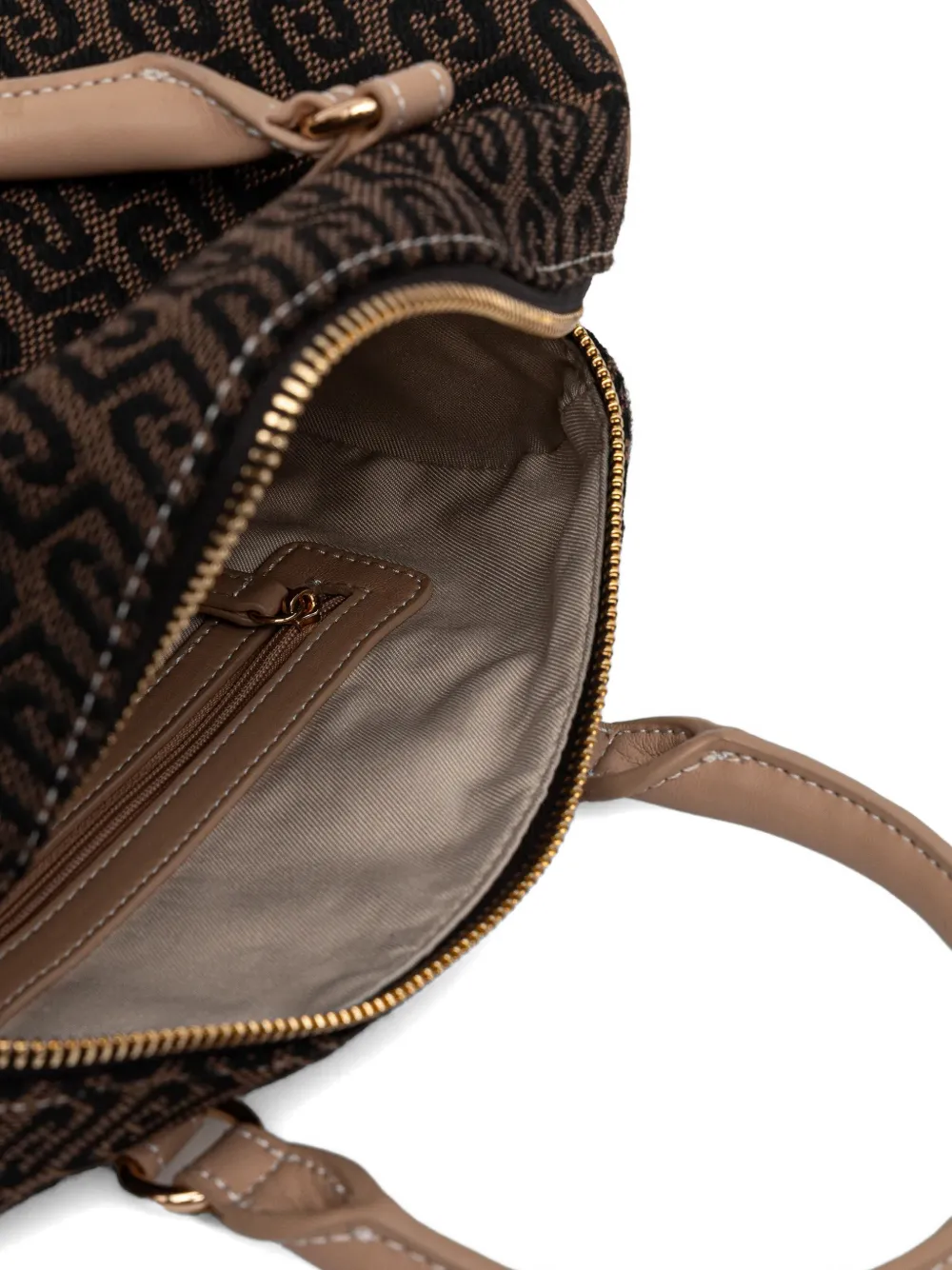 Patterned Top Handle Tote Bag