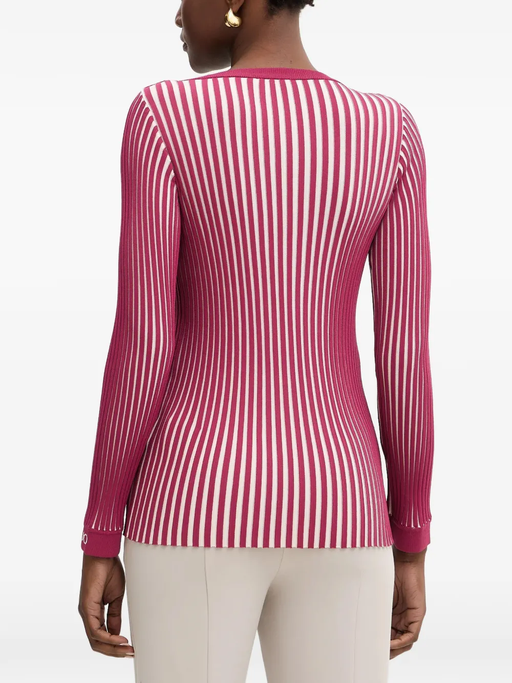  Liu Jo Striped Sweater - Pink 