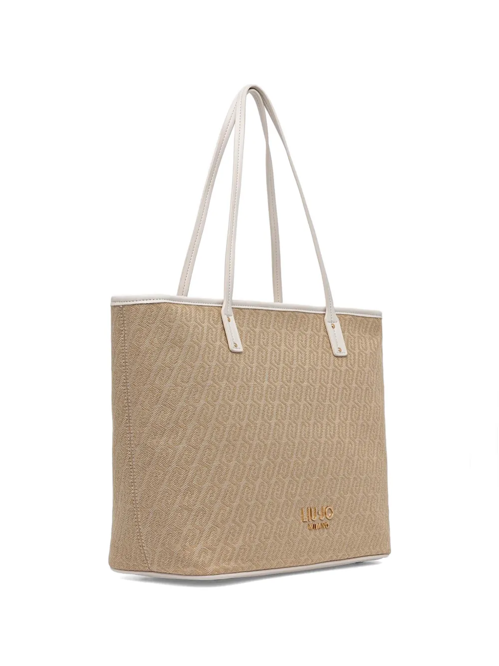  Liu Jo Patterned Tote Bag - Neutrals 